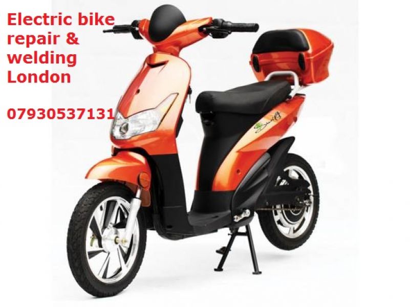 Electric bikes, scooters, electric transport repair & welding on your site. London