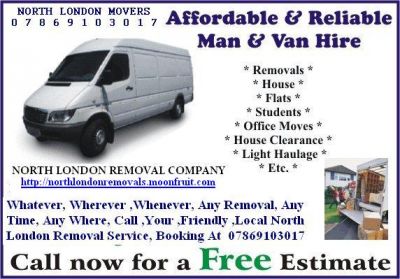 Totteridge House Removal Shifting Flat Moving Household Appliance Furniture Disposal Junk
