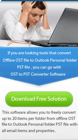 Convert data from OST to PST By Atom TechSoft OST to PST Tool to Recover OST File