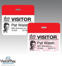 Non Adhesive Visitor Badges
