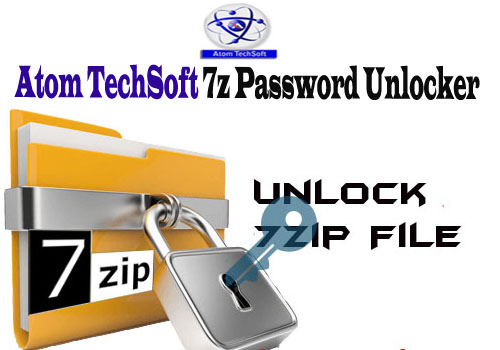 Atom TechSoft 7z password recovery tool to Recover & unlock 7z file Password