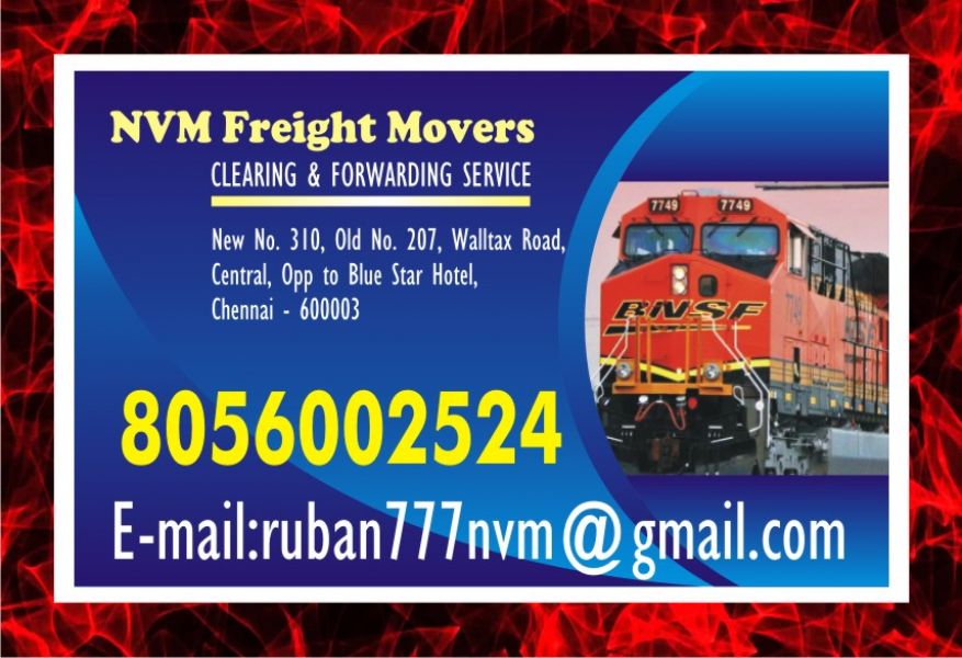 NVM freight Movers | door step service | Rs. 7/- per KG