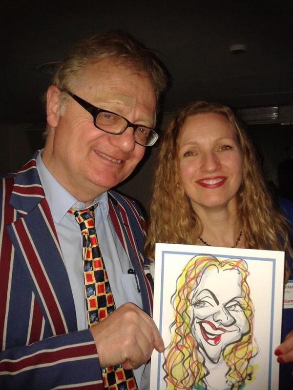 Caricaturist Entertainment at Parties