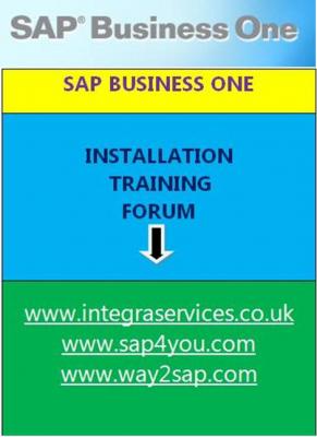 SAP BUSINESS ONE Installation | SAP BUSINESS ONE Training 