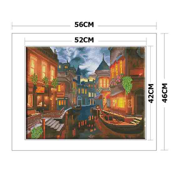Cross Stitch Kit-Landscape(50x40CM)