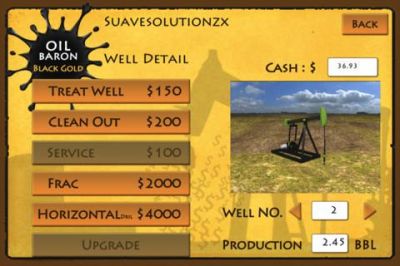 Oil Baron Black Gold Business Game for iphone & ipad