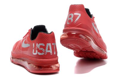 Nike Air Max 2013 Red White For USA Track Field Society Wholesale with free shipping and paypal