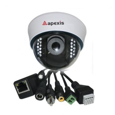 Waterproof Dome ip Camera with IR-cut and H.264 sensor Compression, Supports Motion Detection