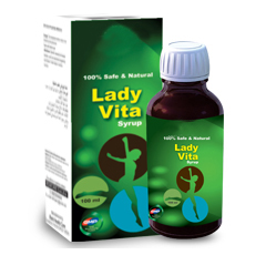 Lady Vita syrup is an excellent blend of natural ingredients used in the treatment of vaginal discha