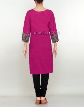 Online shopping for kalamkari cotton kurtis by unnatisilks