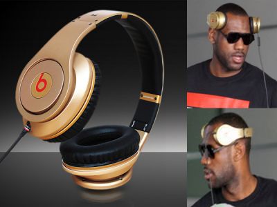 Beats By Dr .Dre Studio Limited Edition Dull Headphones from Monster Gold