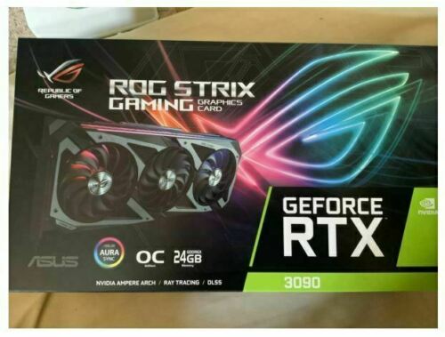 ASUS ROG Strix GeForce RTX 3090 OC 24GB GDDR6X Graphics Card