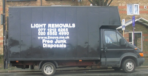 London Man and Van Domestic and Office Removals Disposals